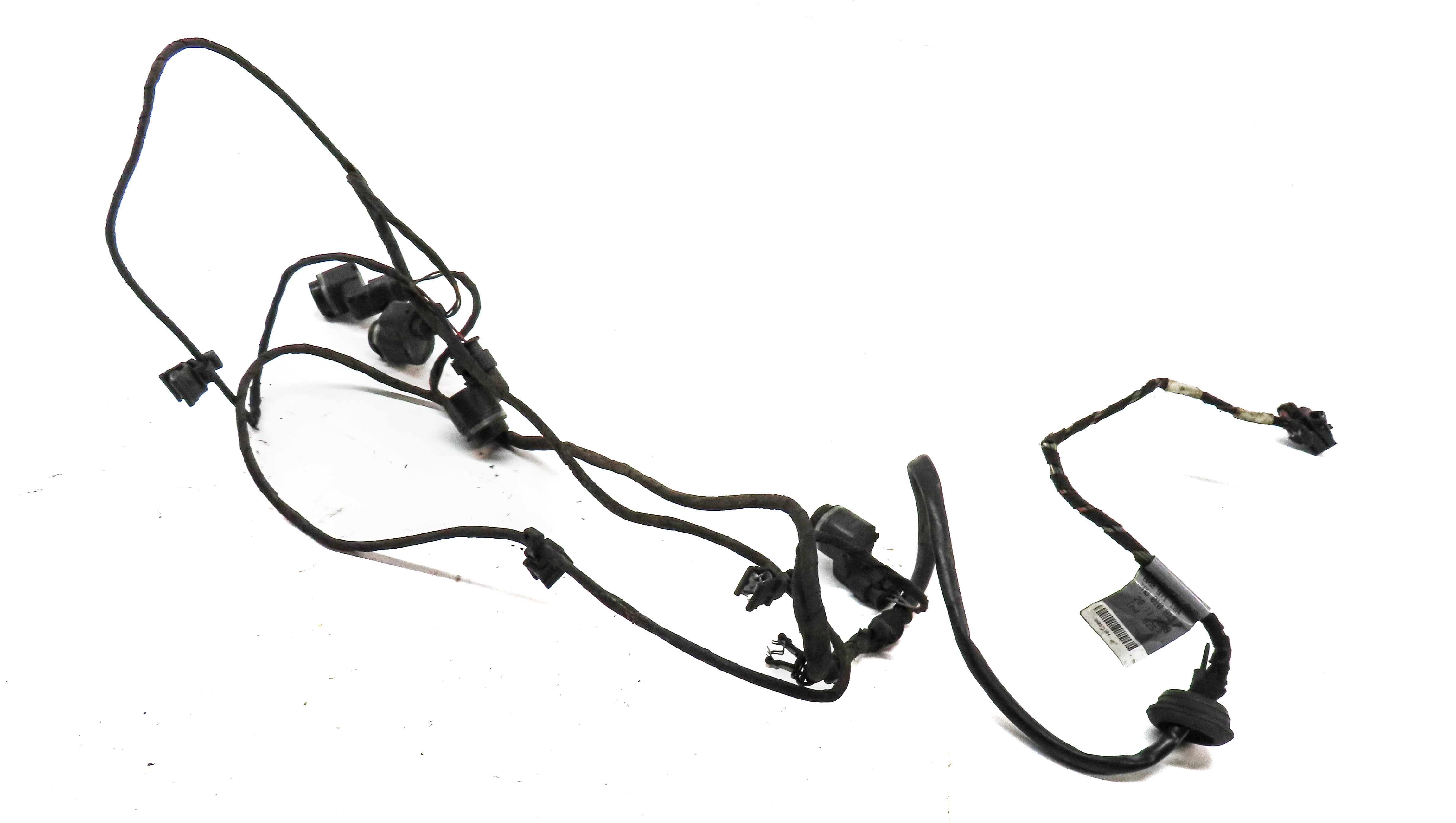 2011 AUDI A5 CONVERTIBLE (B8 8T) REAR PARK ASSIST PDC DISTANCE SENSOR SET (BLUE) — exact item pictured
